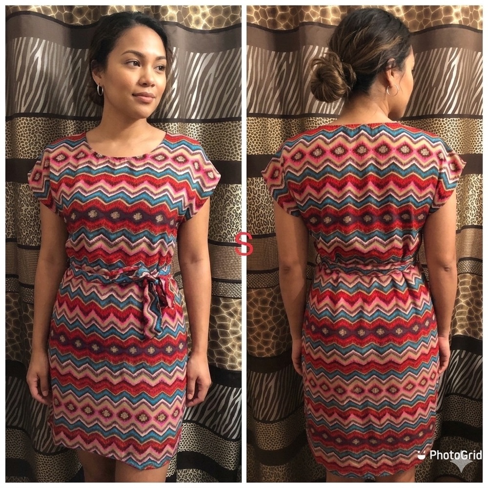 High low mini dress
